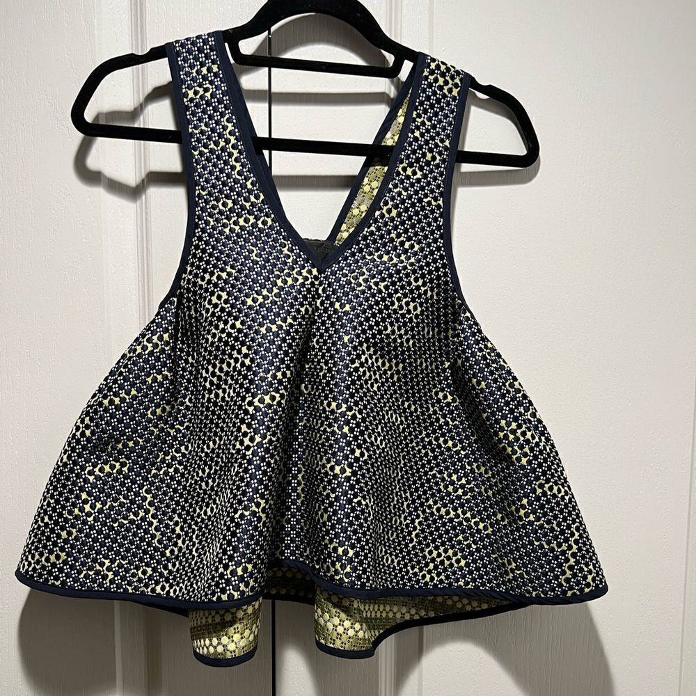 Blaque Label Racerback Loose Fit Crop Top size XS NWT